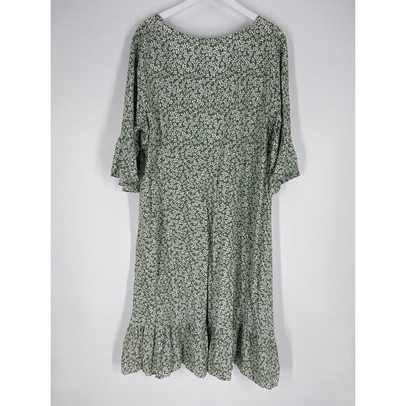 Cozy NWT 4X Floral Dress (B23#5) - Picture 6 of 6